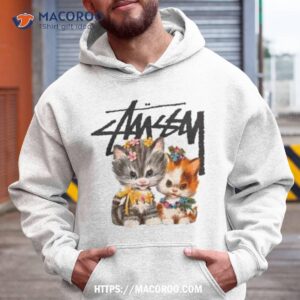 stussy merch kittens shirt hoodie