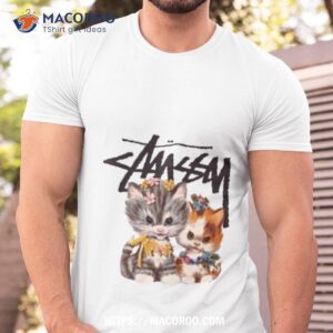 stussy merch kittens shirt tshirt