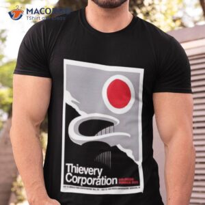 Summer 2023 Thievery Corporation July 15+16 Colorado Poster Shirt