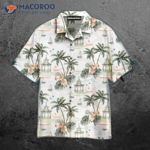Summer Beach Surf Tropical Pattern Hawaiian Shirts