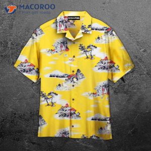 summer yellow hawaiian shirts 1