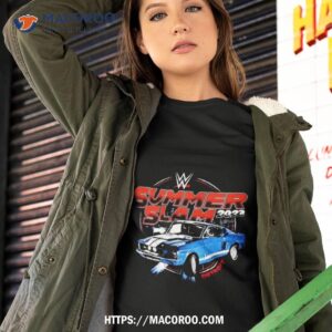 Summerslam 2023 Car Shirt Summerslam 2023 Car Shirt