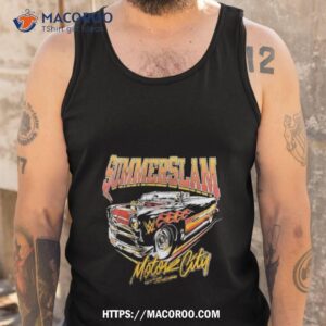 summerslam 2023 hot rod motor city shirt tank top