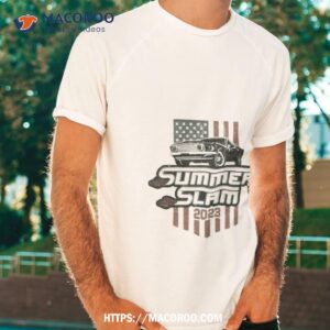 Summerslam 2023 Muscle Car Shirt Summerslam 2023 Muscle Car Shirt