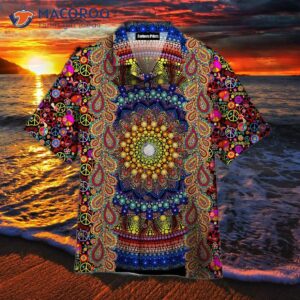 Sunflower Hippie Hawaiian Shirt