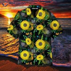 Sunflower Tropical Yellow Hawaiian Shirts
