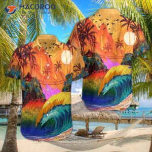 Sunset Tropical Hawaiian Shirts