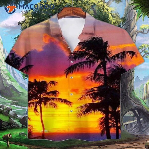 Sunset View Hawaiian Shirts
