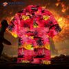 Sunset View Pink Hawaiian Shirts