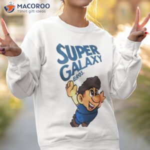 super galaxy bros shirt sweatshirt 2