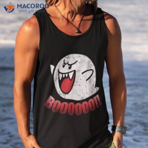 super mario boos jump scare graphic shirt tank top