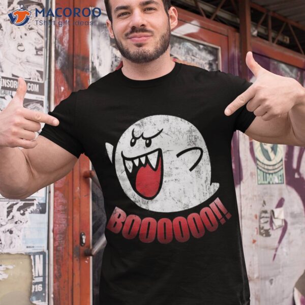 Super Mario Boos Jump Scare Graphic Shirt