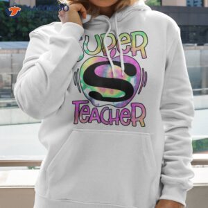 super teacher back to school apple tie dye funny first day shirt hoodie 2