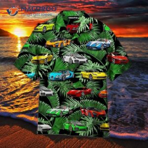 Supercar Green Leaf Hawaiian Shirts