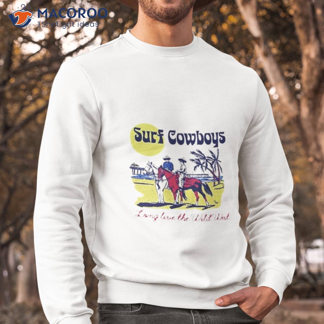 Surf Cowboys Long Live The Wild Wesshirt Surf Cowboys Long Live The Wild Wesshirt