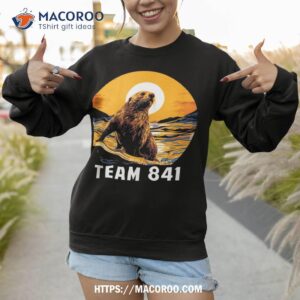 surfing otter 841 otter my way california sea otter shirt sweatshirt 3