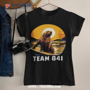 Surfing Otter 841 Otter My Way California Sea Otter Shirt