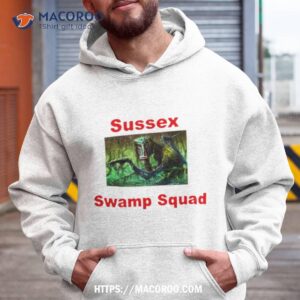 sussex swamp squad shirt hoodie