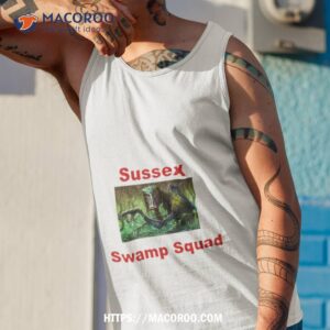sussex swamp squad shirt tank top 1