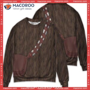 Sw Chewbacca Cosplay Sweater, Xmas Sweater