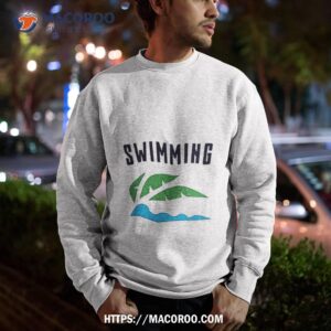 swimming instructor anime shirt sweatshirt