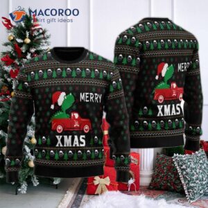 T-rex Merry Christmas Ugly Sweater