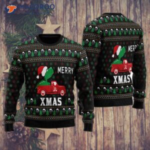 T-rex Merry Christmas Ugly Sweater