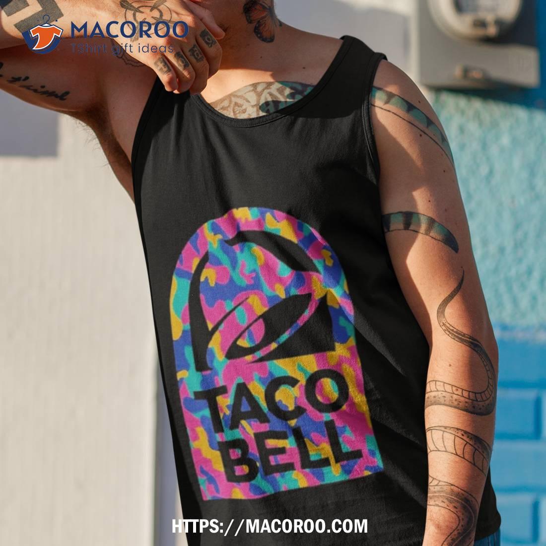 Taco Bell Merch Taco Bell Pattern Logo Shirt Taco Bell Merch Taco Bell Pattern Logo Shirt