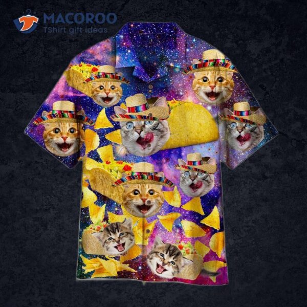 Taco Cat Funny Amazing Mexican Food Hawaiian Shirts