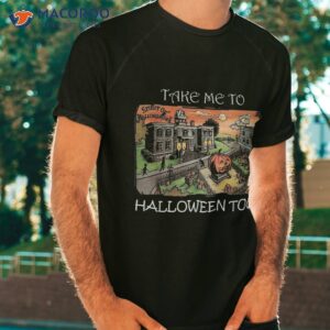 take me to halloween town shirt tshirt