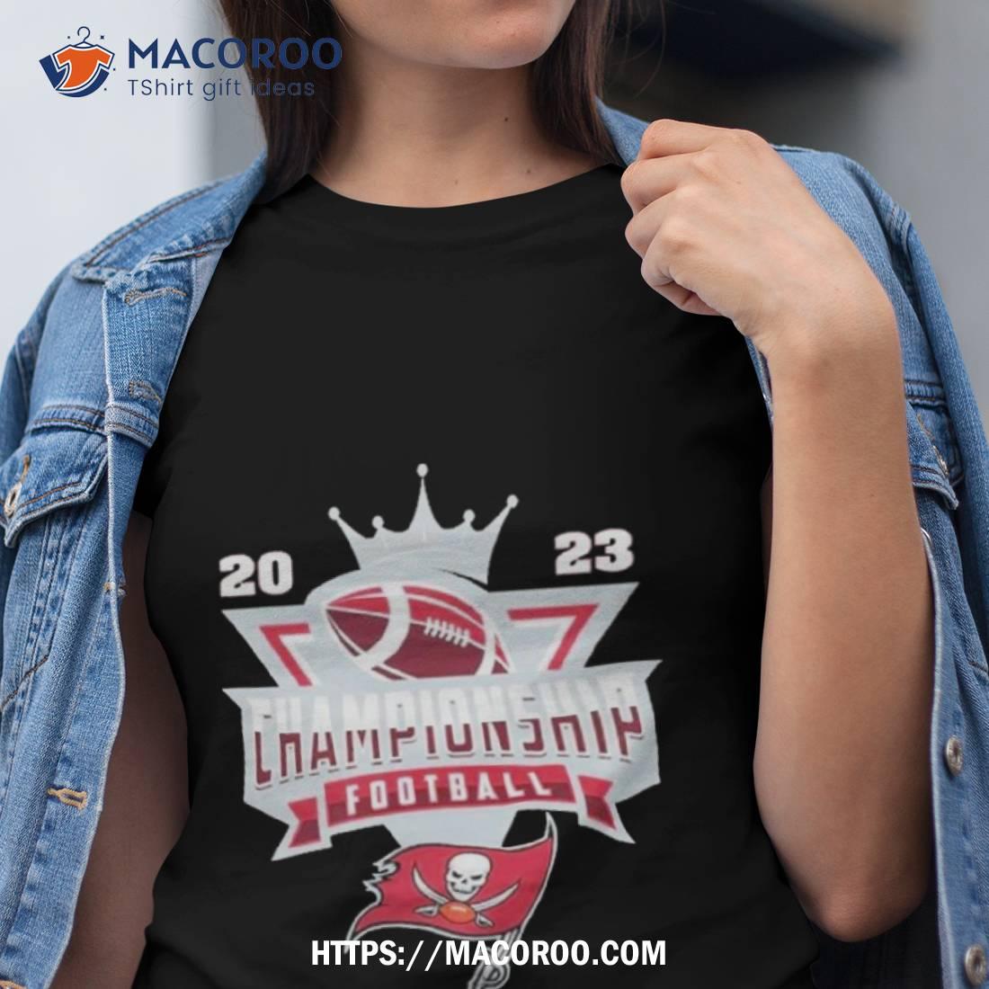 Tampa Bay Buccaneers Football Nfl 2023 Championship Crown Logo Shirt Tampa Bay Buccaneers Football Nfl 2023 Championship Crown Logo Shirt