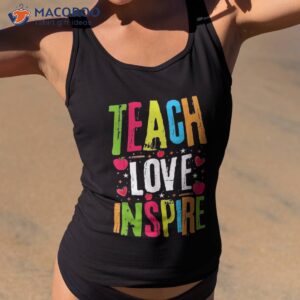 teach love and inse teaching lover back to school teacher shirt tank top 2