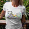 Teach Love Inspire Funny Gnome Back To School Prek Teachers Shirt