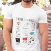 Teacher Essentials So Much Coffee Mistake Fixer Shirt
