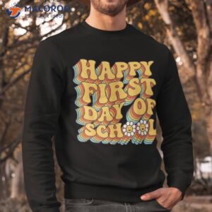 teacher first day school back to pre k kindergarten shirt sweatshirt