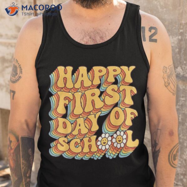 Teacher First Day School Back To Pre-k Kindergarten Shirt