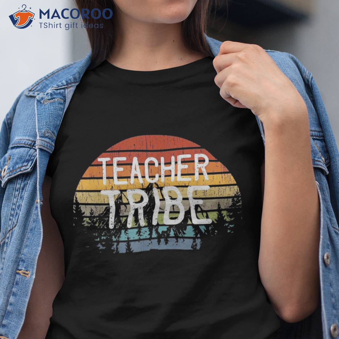 Teacher Tribe Back To School Team Retro Distressed Shirt Teacher Tribe Back To School Team Retro Distressed Shirt