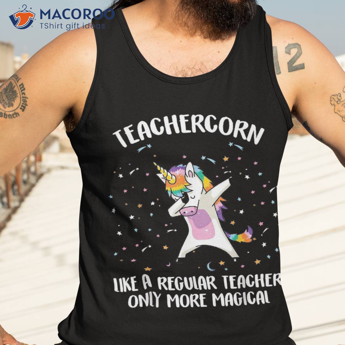 Teachercorn Unicorn Teacher More Magical Gift Back To School Shirt Teachercorn Unicorn Teacher More Magical Gift Back To School Shirt