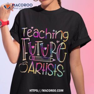 teaching future artists teacher art back to school shirt tshirt 1