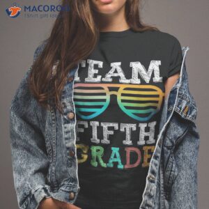 Team 5th Grade Squad Fifth Teacher Student Back To School Shirt