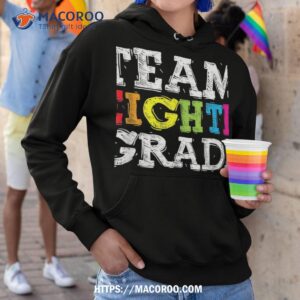 team eighth grade shirts back to school 1st day teacher kid shirt hoodie