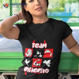 team infierno trend casa de los famosos shirt tshirt 1