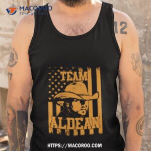 team jason aldean usa flag shirt tank top