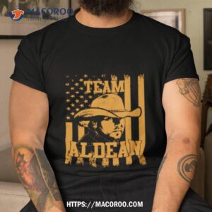 Team Jason Aldean Usa Flag Shirt