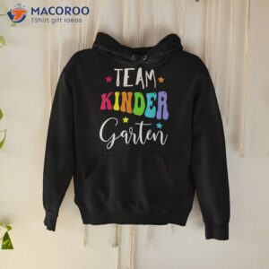 team kindergarten funny back to school teacher boys girls shirt hoodie