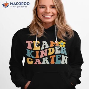 team kindergarten groovy wavy back to school teacher student shirt hoodie 1