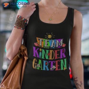 team kindergarten teacher or student back to school shirt tank top 4