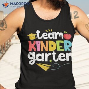 team kindergarten teacher student funny back to school gifts shirt tank top 3