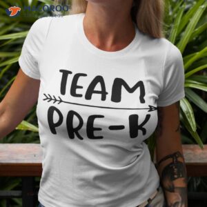 Team Pre-k Back To School Pre Kindergarten Teacher Student Shirt