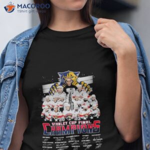 Team Sports Signature Florida 2023 Stanley Cup Final Champions Shirt